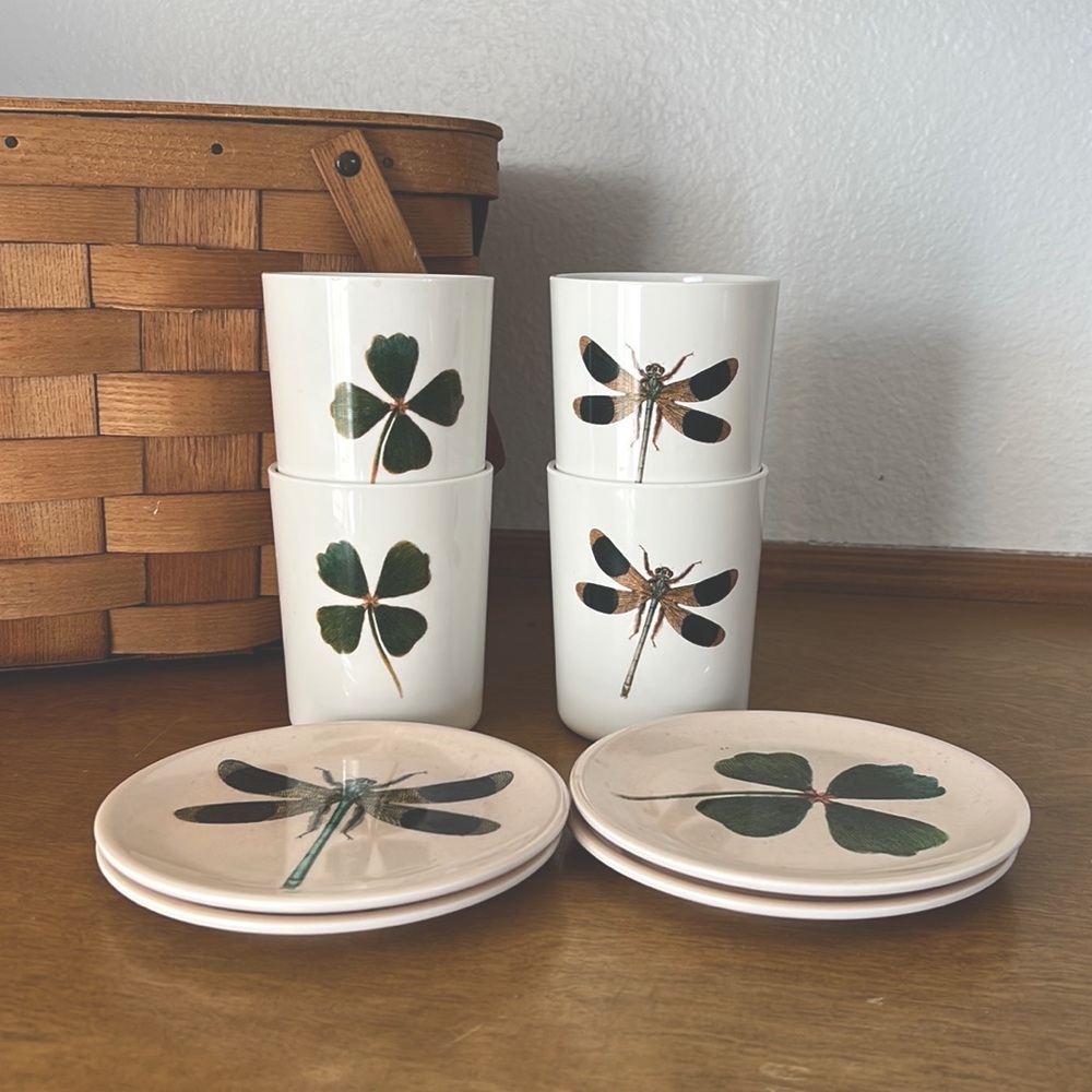 John Derian for Target Clover + Dragonfly Dishes